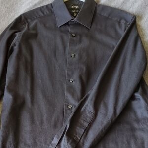 Apt. 9 Men's Charcoal Button Down Shirt